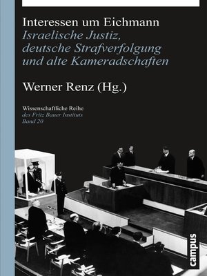 cover image of Interessen um Eichmann